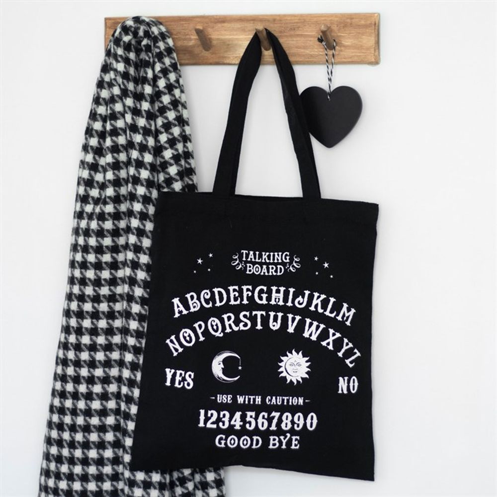 Talking Board Polycotton Tote Bag - ScentiMelti  Talking Board Polycotton Tote Bag