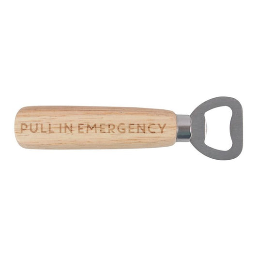 Pull In Emergency Wooden Bottle Opener - ScentiMelti Home Fragrance, Beauty & Gifts UK