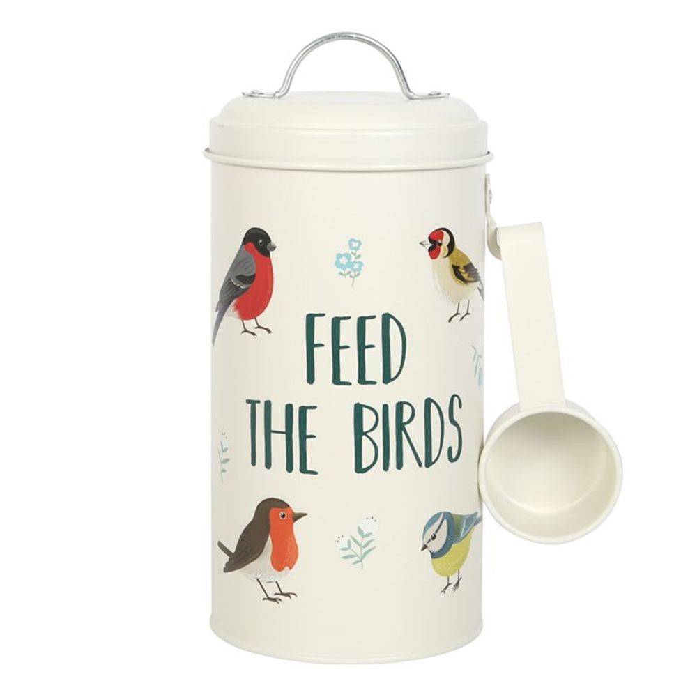 Feed the Birds Bird Seed Tin and Scoop - ScentiMelti  Feed the Birds Bird Seed Tin and Scoop