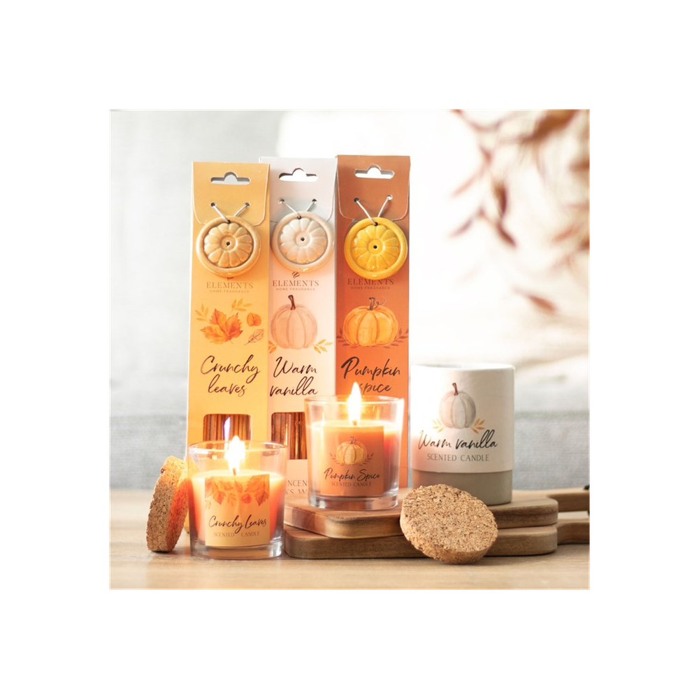 Pumpkin Spice Autumn Candle - ScentiMelti  Pumpkin Spice Autumn Candle