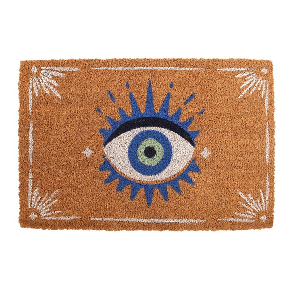 Natural All Seeing Eye Doormat - ScentiMelti Home Fragrance, Beauty & Gifts UK