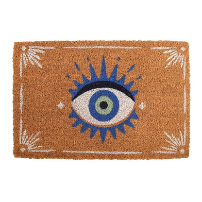 Natural All Seeing Eye Doormat - ScentiMelti Home Fragrance, Beauty & Gifts UK