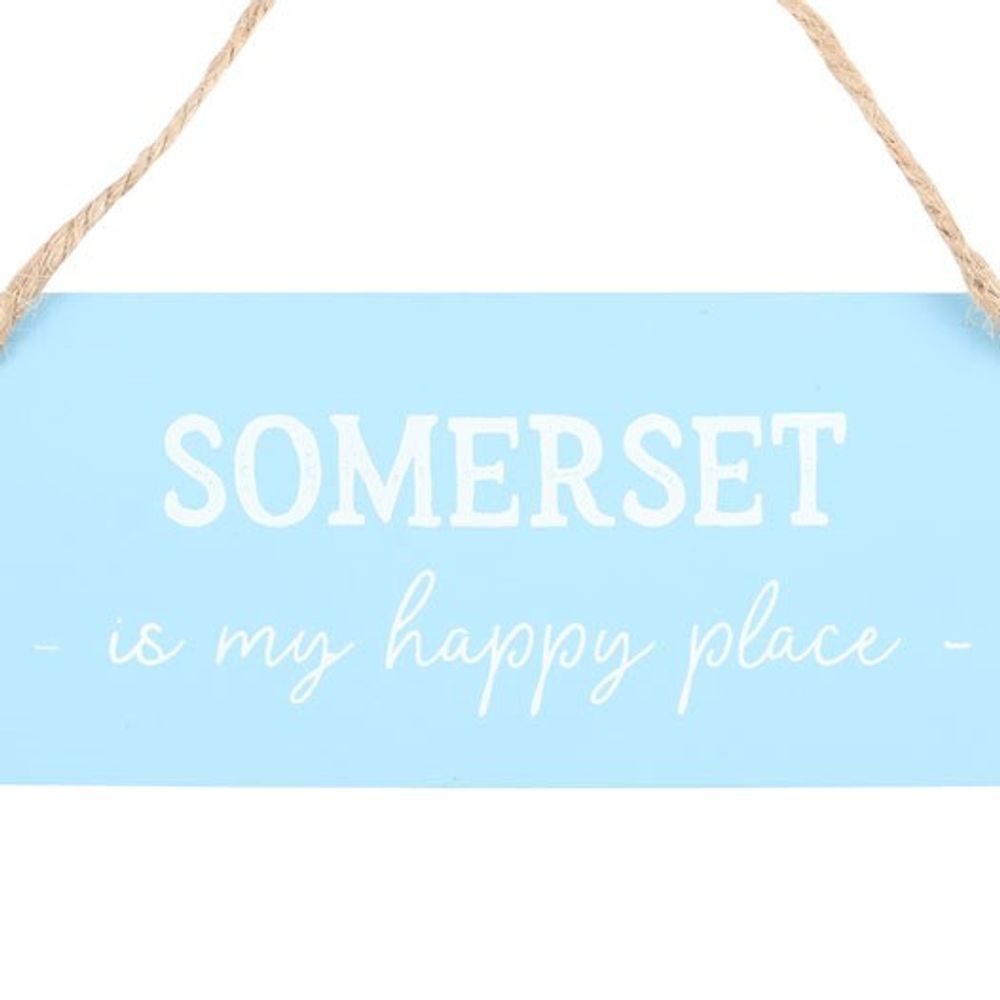 Somerset is My Happy Place Hanging Sign - ScentiMelti  Somerset is My Happy Place Hanging Sign