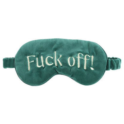 Sweary Velvet Sleep Mask - ScentiMelti Home Fragrance, Beauty & Gifts UK