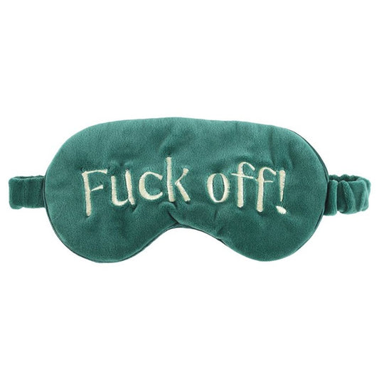 Sweary Velvet Sleep Mask - ScentiMelti Home Fragrance, Beauty & Gifts UK