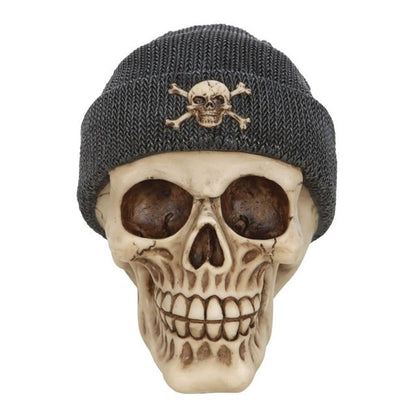 Skull Ornament with Beanie - ScentiMelti Home Fragrance, Beauty & Gifts UK