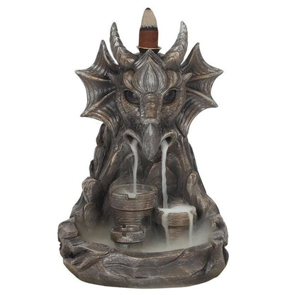 Grey Dragon Backflow Incense Burner - ScentiMelti  Grey Dragon Backflow Incense Burner