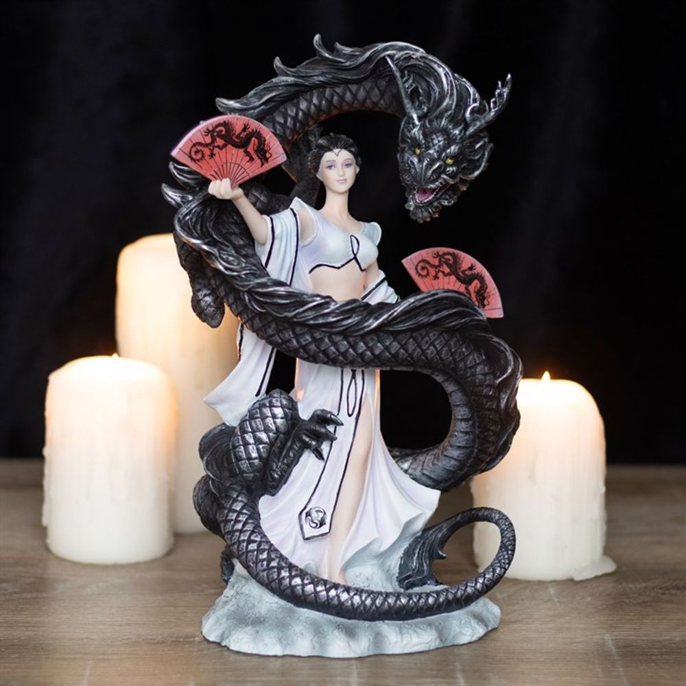 Dragon Dance Figurine by Anne Stokes - ScentiMelti Home Fragrance, Beauty & Gifts UK