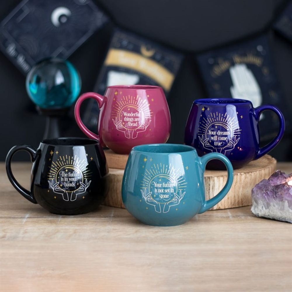 Black Fortune Teller Colour Changing Mug - ScentiMelti  Black Fortune Teller Colour Changing Mug