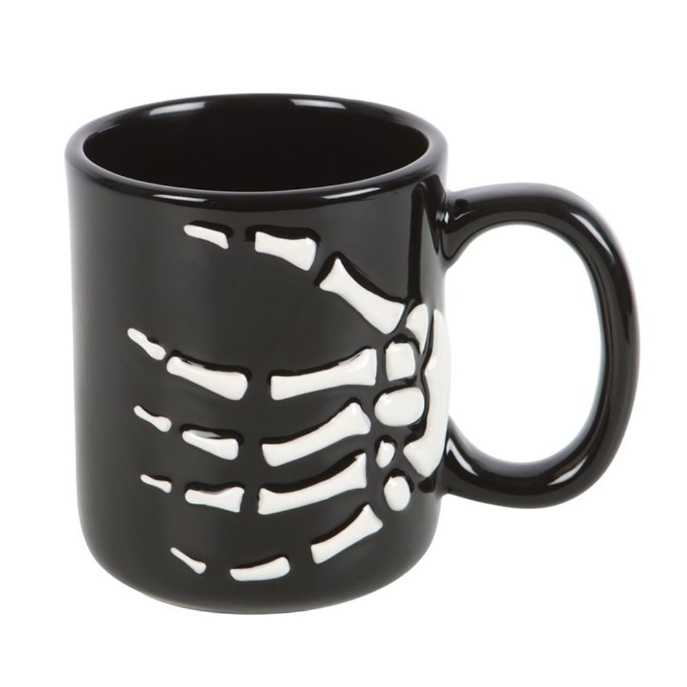 Skeleton Hand Mug - ScentiMelti  Skeleton Hand Mug