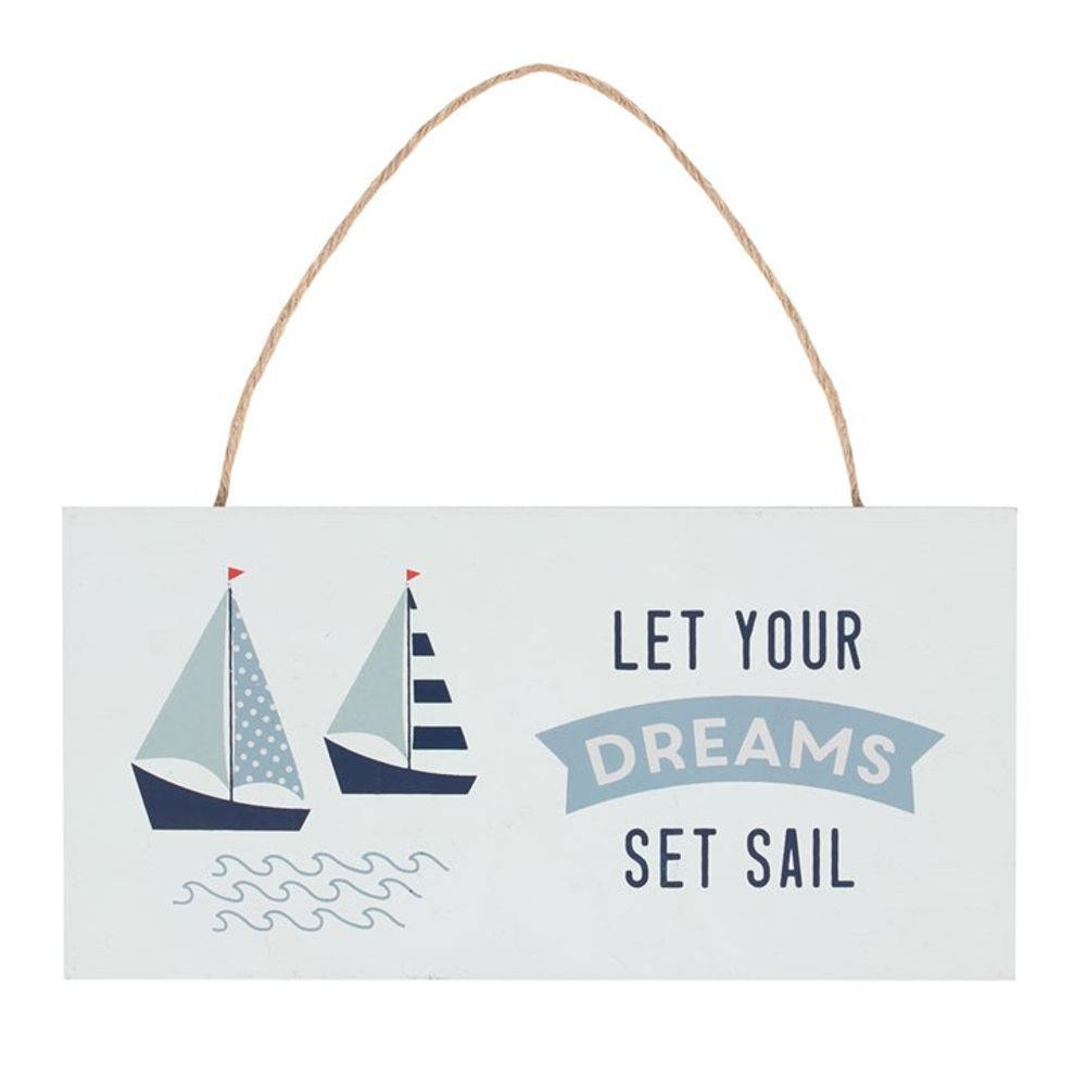 Set Sail Hanging Sign - ScentiMelti  Set Sail Hanging Sign