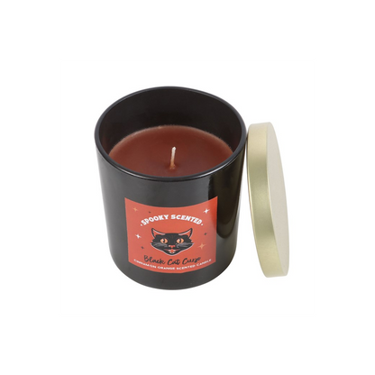 Black Cat Curse Cinnamon Orange Candle - ScentiMelti  Black Cat Curse Cinnamon Orange Candle