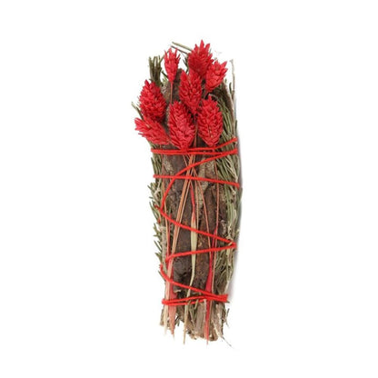 6in Ritual Wand Smudge Stick with Rosemary and Yerba Santa Sage - ScentiMelti  6in Ritual Wand Smudge Stick with Rosemary and Yerba Santa Sage