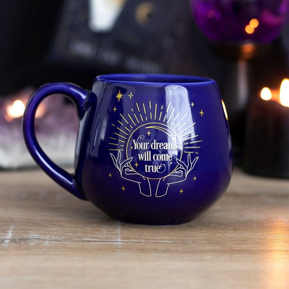 Blue Fortune Teller Colour Changing Mug - ScentiMelti  Blue Fortune Teller Colour Changing Mug