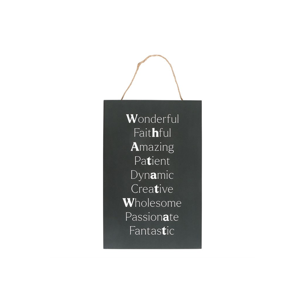 What a Tw*t Sweary Hanging Sign - ScentiMelti Home Fragrance, Beauty & Gifts UK