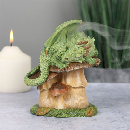 Green Dragon Incense Cone Burner by Anne Stokes - ScentiMelti  Green Dragon Incense Cone Burner by Anne Stokes