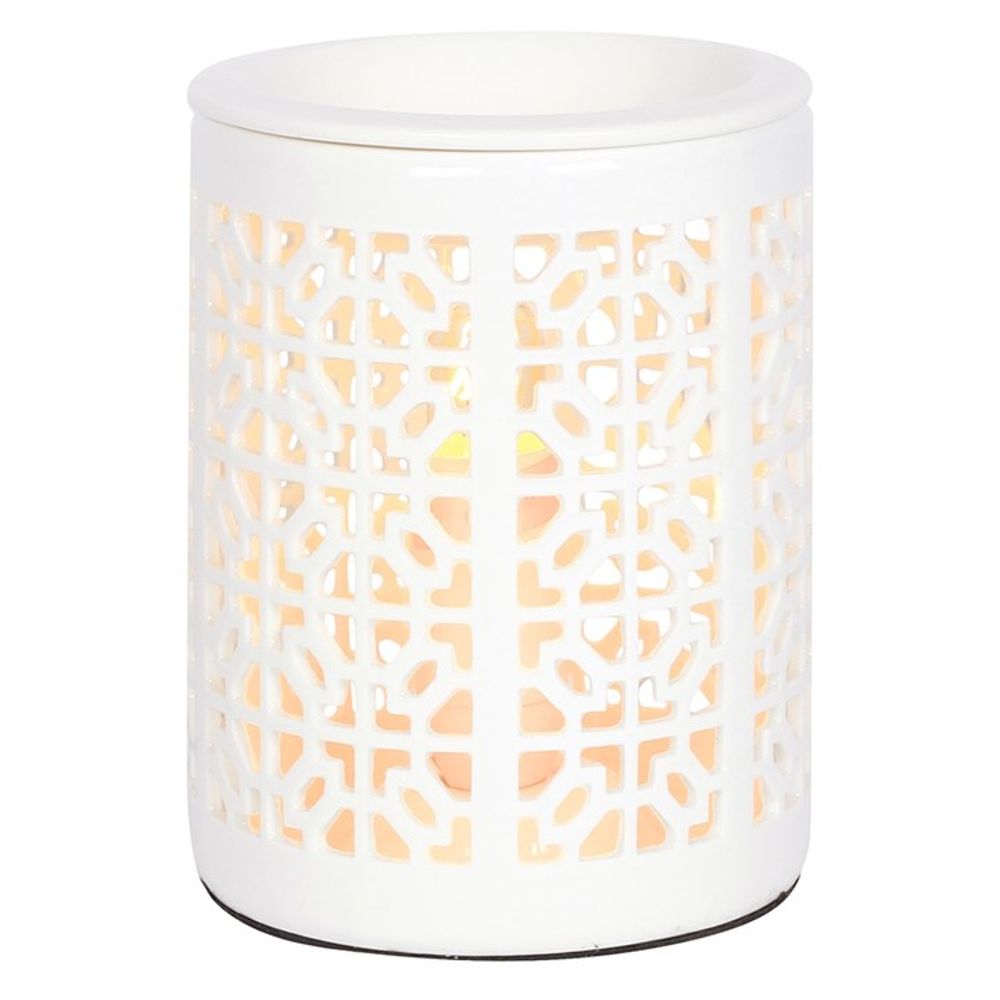 Imperial Trellis Electric Oil Burner - ScentiMelti  Imperial Trellis Electric Oil Burner