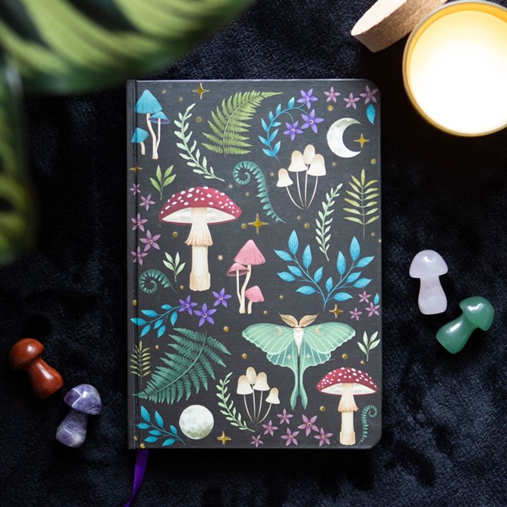 Dark Forest Print A5 Notebook - ScentiMelti Home Fragrance, Beauty & Gifts UK