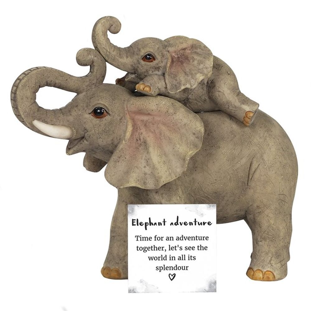 Elephant Adventure Mother and Baby Elephant Ornament - ScentiMelti  Elephant Adventure Mother and Baby Elephant Ornament