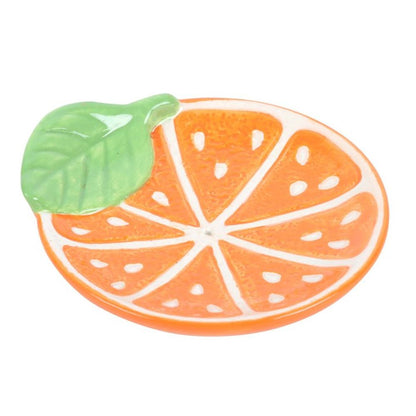 Orange Slice Incense Stick Holder - ScentiMelti  Orange Slice Incense Stick Holder