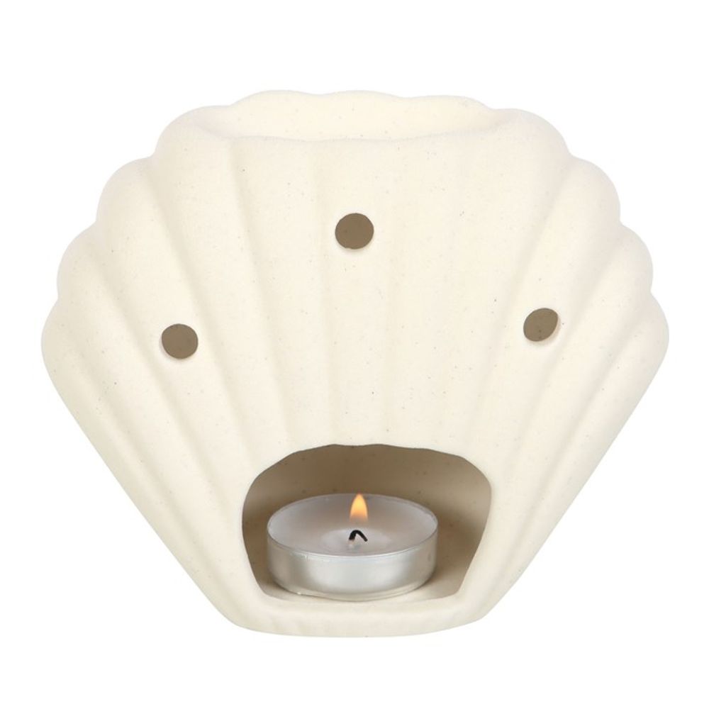 Seashell Oil Burner - ScentiMelti  Seashell Oil Burner