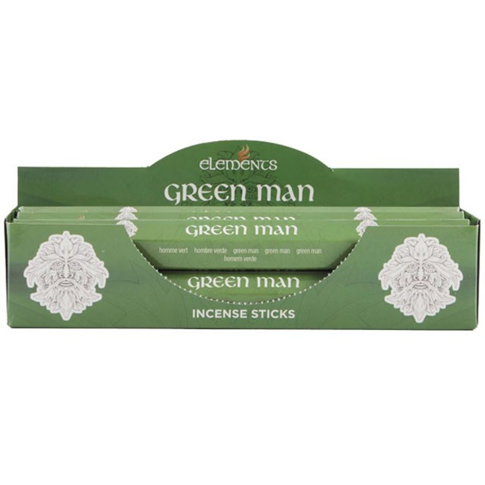 Set of 6 Packets of Elements Green Man Incense Sticks - ScentiMelti  Set of 6 Packets of Elements Green Man Incense Sticks