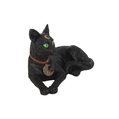 Laying Black Cat Figurine - ScentiMelti Home Fragrance, Beauty & Gifts UK