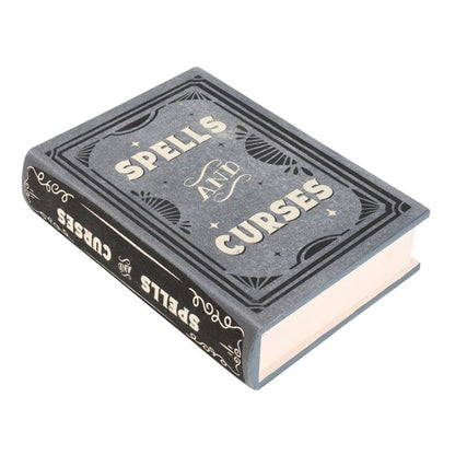 Spells and Curses Book Shaped Storage Box - ScentiMelti  Spells and Curses Book Shaped Storage Box