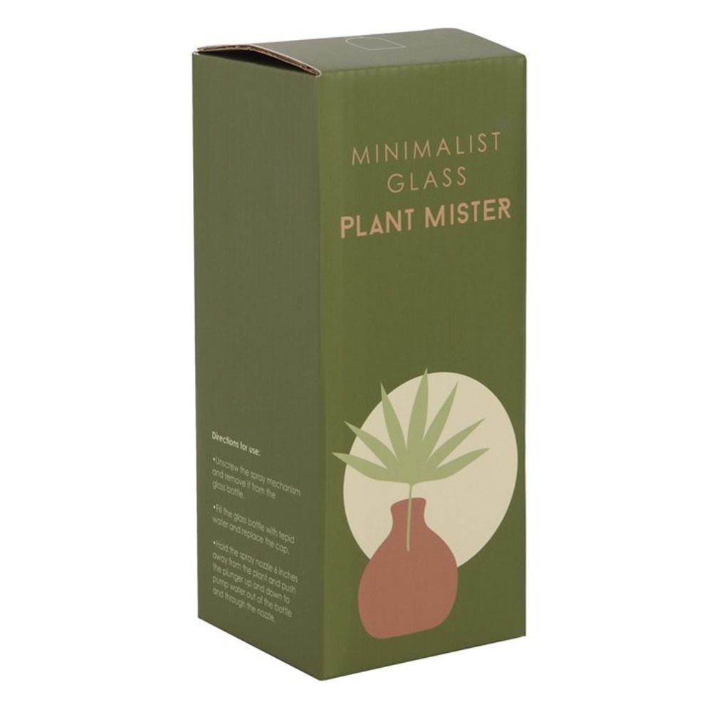 Green Minimalist Glass Plant Mister - ScentiMelti  Green Minimalist Glass Plant Mister