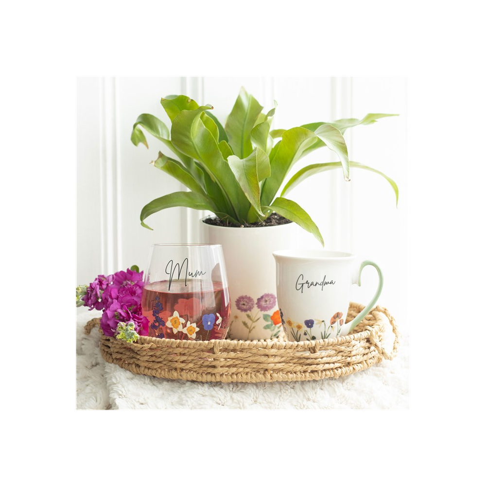 Wildflower Ceramic Plant Pot - ScentiMelti Home Fragrance, Beauty & Gifts UK