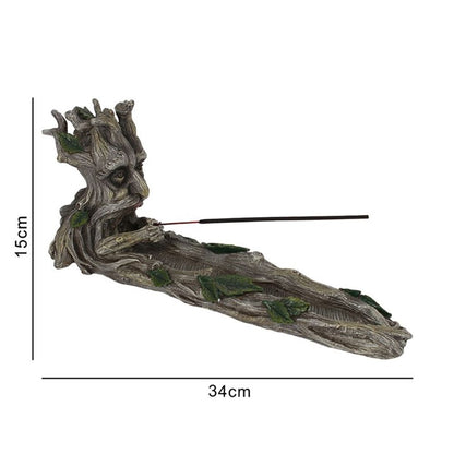 Green Man Incense Stick Holder - ScentiMelti  Green Man Incense Stick Holder