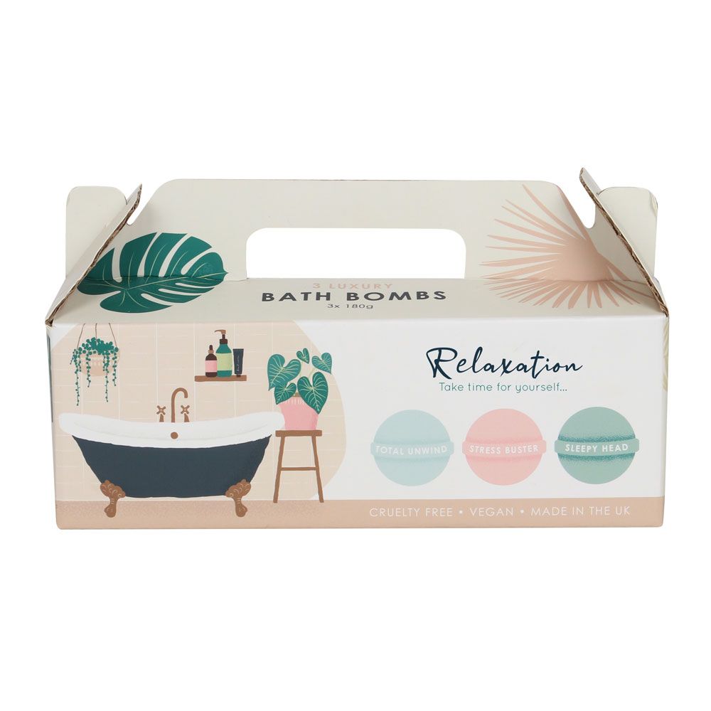 Relaxation Bath Bomb Gift Set - ScentiMelti Home Fragrance, Beauty & Gifts UK