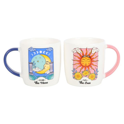 Sun and Moon Celestial Mug Set - ScentiMelti Home Fragrance, Beauty & Gifts UK