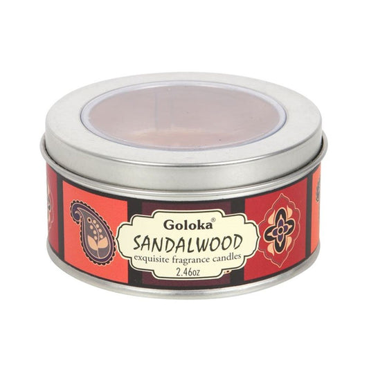 Goloka Sandalwood Soya Wax Candle