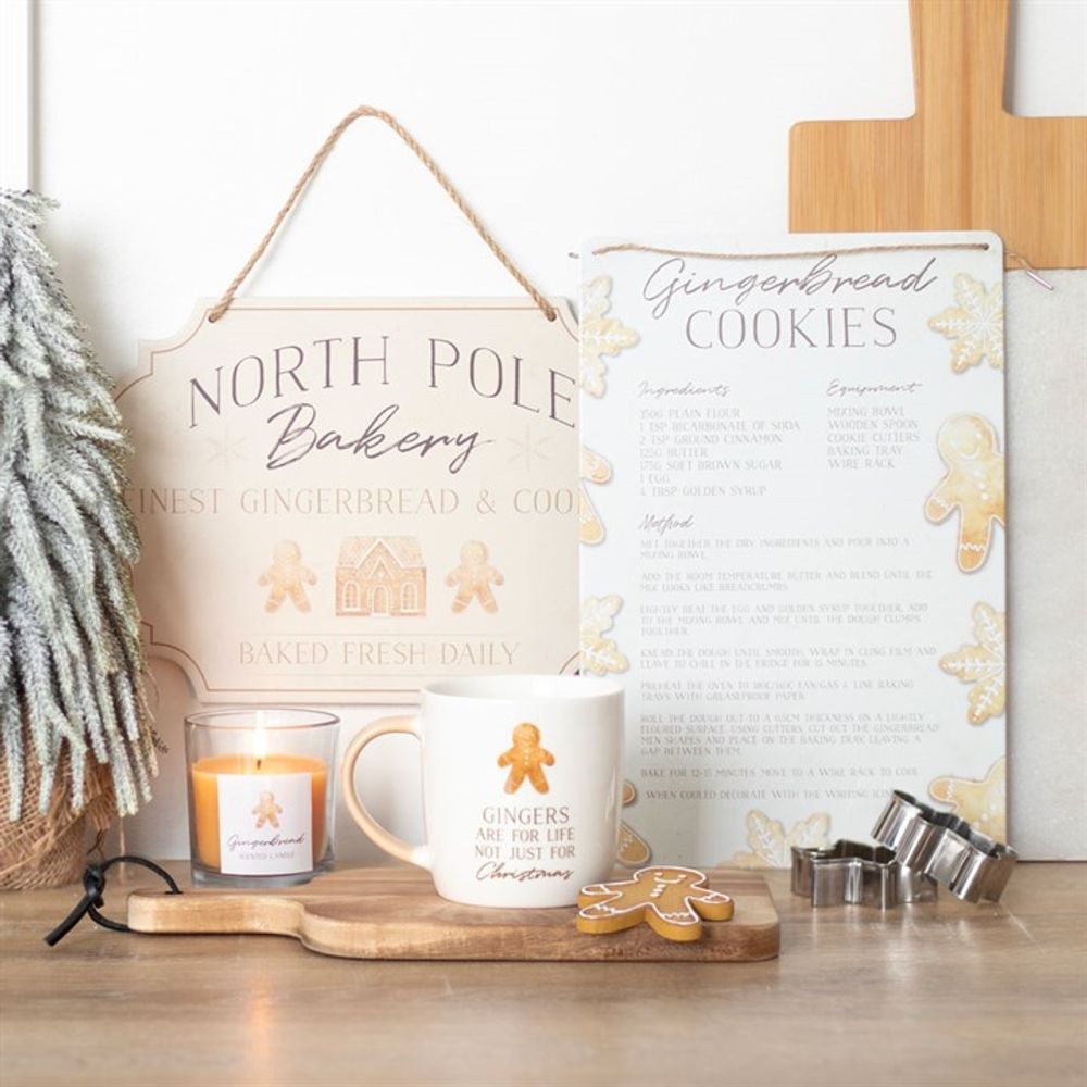 North Pole Bakery Hanging Sign - ScentiMelti  North Pole Bakery Hanging Sign