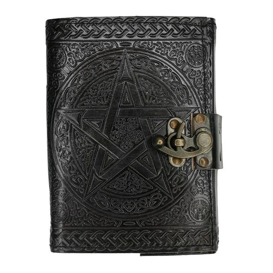 Pentagram Leather Journal - ScentiMelti  Pentagram Leather Journal