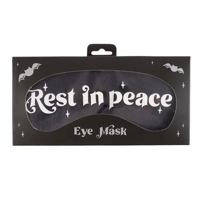 Rest in Peace Satin Sleep Mask - ScentiMelti Home Fragrance, Beauty & Gifts UK