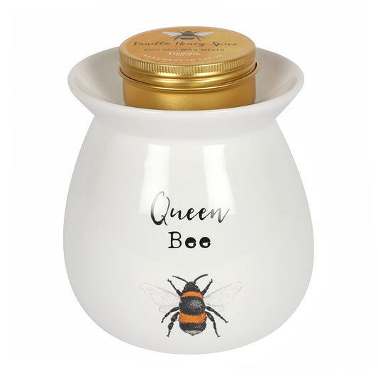 Large Queen Bee Wax Melt Burner Gift Set - ScentiMelti Home Fragrance, Beauty & Gifts UK