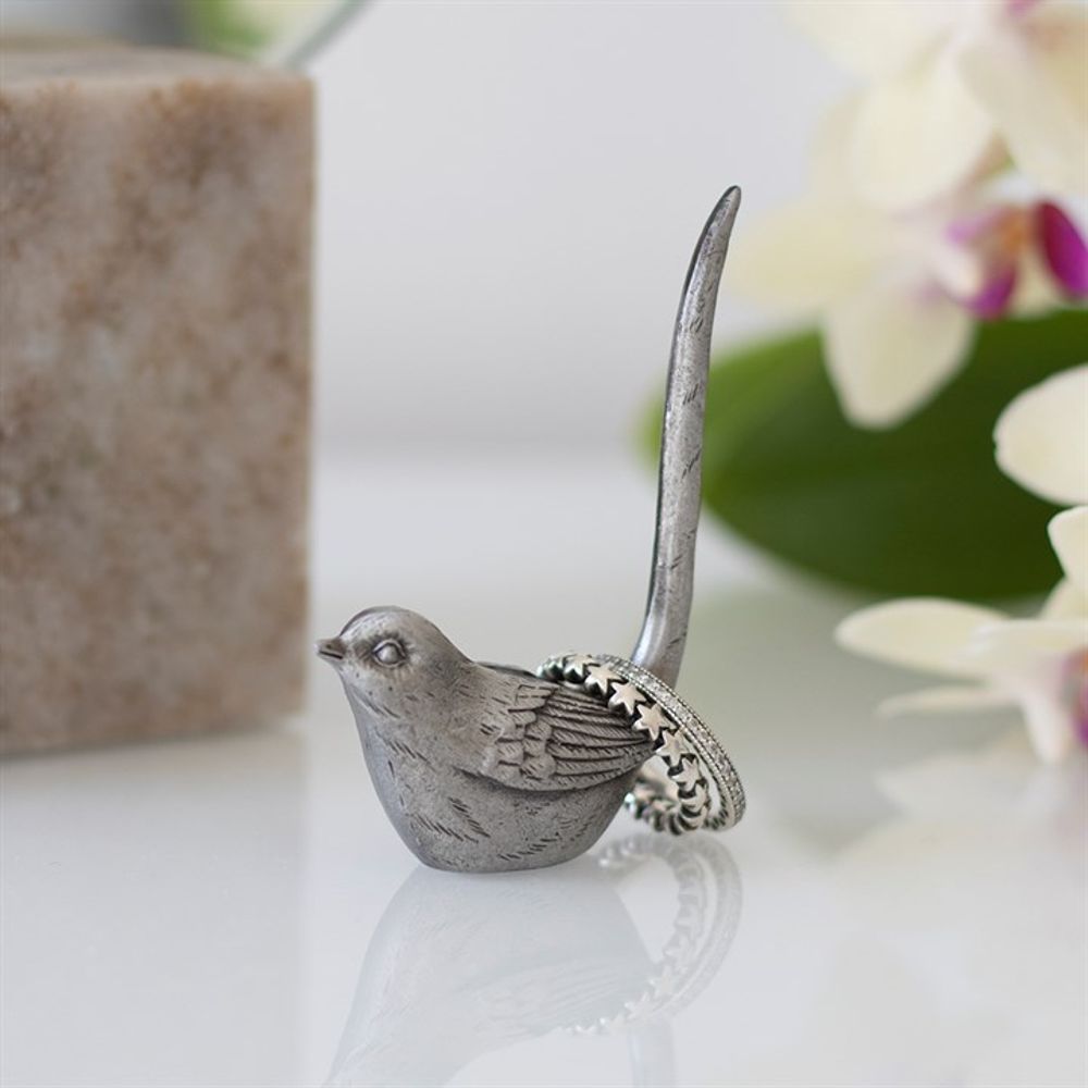 Metal Bird Ring Holder - ScentiMelti Home Fragrance, Beauty & Gifts UK