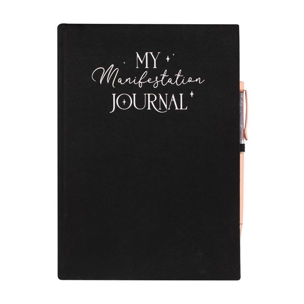 Manifestation Journal with Amethyst Pen - ScentiMelti  Manifestation Journal with Amethyst Pen