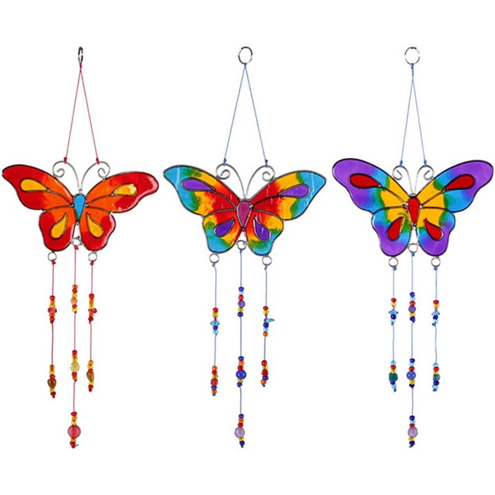 Set of 12 Butterfly Suncatchers - ScentiMelti  Set of 12 Butterfly Suncatchers