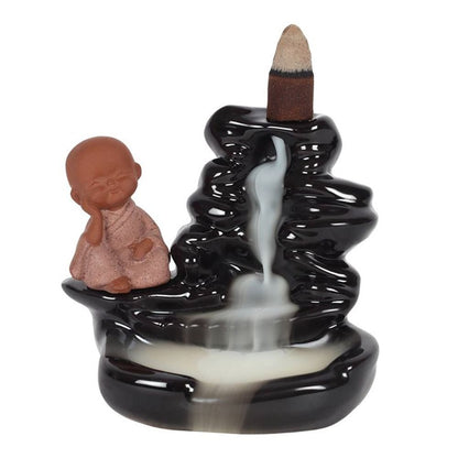 Buddha Waterfall Backflow Incense Burner - ScentiMelti  Buddha Waterfall Backflow Incense Burner