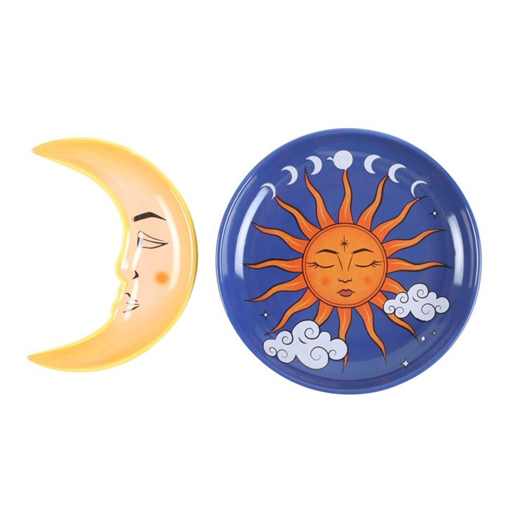 Sun and Moon Celestial Stacking Trinket Dish - ScentiMelti Home Fragrance, Beauty & Gifts UK