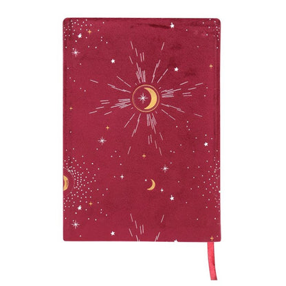 Fire Element Velvet A5 Notebook - ScentiMelti  Fire Element Velvet A5 Notebook