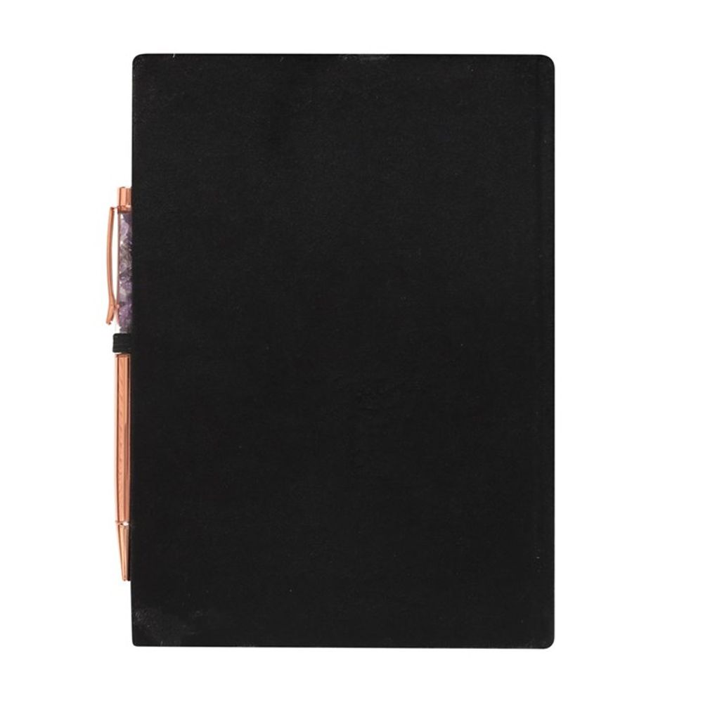 Manifestation Journal with Amethyst Pen - ScentiMelti  Manifestation Journal with Amethyst Pen