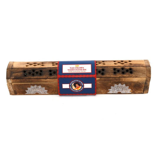 Large Nag Champa Incense Stick Box - ScentiMelti  Large Nag Champa Incense Stick Box