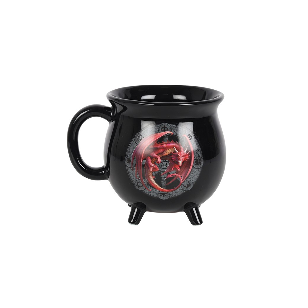 Lammas Colour Changing Cauldron Mug by Anne Stokes - ScentiMelti Home Fragrance, Beauty & Gifts UK