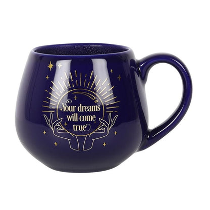 Blue Fortune Teller Colour Changing Mug - ScentiMelti  Blue Fortune Teller Colour Changing Mug