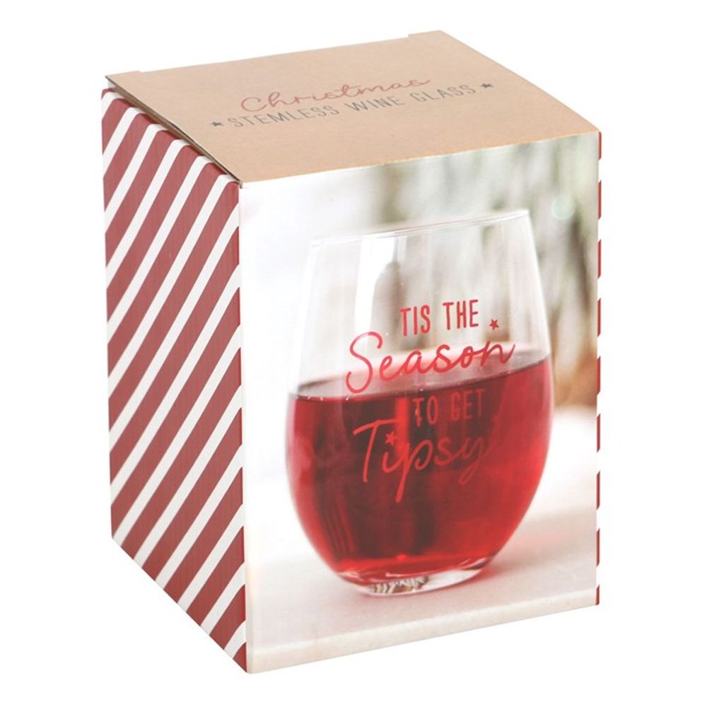 Season to Get Tipsy Stemless Glass - ScentiMelti  Season to Get Tipsy Stemless Glass