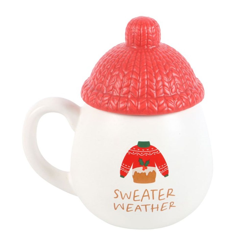 Sweater Weather Lidded Mug - ScentiMelti  Sweater Weather Lidded Mug